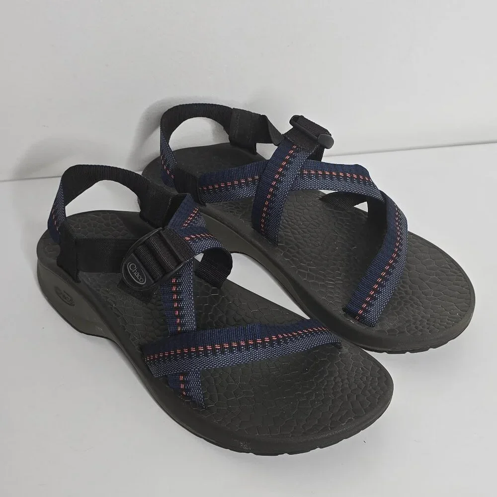 Chaco Mens Updraft Sandals Size 13 Outdoor Hiking Water Sport Straps Pylon Blue